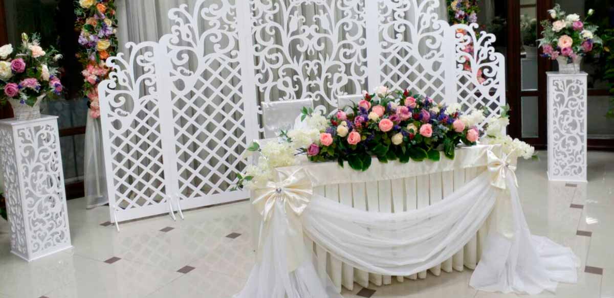 Свадебные торжества  в Парк-Отеле Славянка